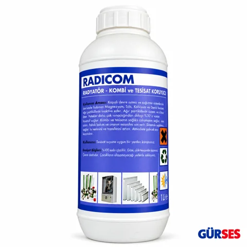 RADICOM Radyatör, Kombi ve Tesisat Koruyucu 1 L
